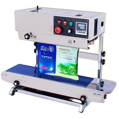 China 220V Hotels Plastic Film Bags Sealing Machine Band Sealer with and Speed 0-24M/MIN for sale