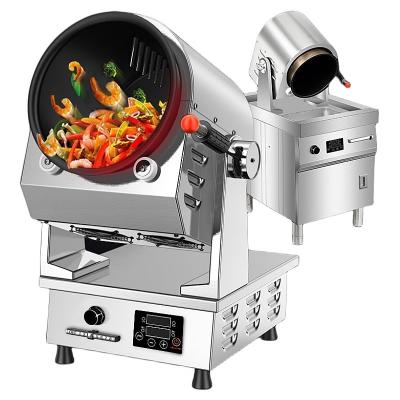 China Upgrade Your Restaurant Kitchen with this 360 Degree Stir-Frying Robot and Cooker Combo for sale