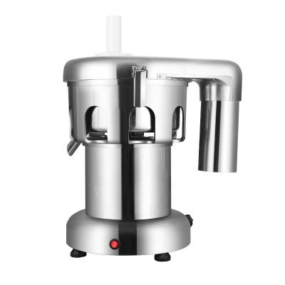 China Commerciële oranje sapmachine 220V 2800 RPM Tandschleurende schijf Mini sapmixer blender Te koop