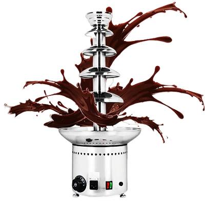 China Chocolate Fountain Machine Precise Temperature Control for Chocolate Processing Plant for sale