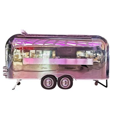 China Large Capacity Retail Customized Model Full Kitchen Food Truck for Fast Food Trailer Truck for sale