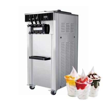 China High Productivity Stainless Steel Soft Ice Cream Vending Machine for Small Restaurant for sale