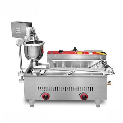 China Easy Operate Multifunctional Donut Fryer 220v/50HZ 5kw Automatic Food Making Machine for sale