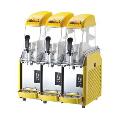 China Retail Cold Drink Self-Service Mixing Juice Machine with Four-Cylinder Slush Function for sale