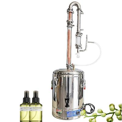 China Rosemary Oil Extractor Essential Oil Distilling Equipment Reflux Still for Commercial for sale