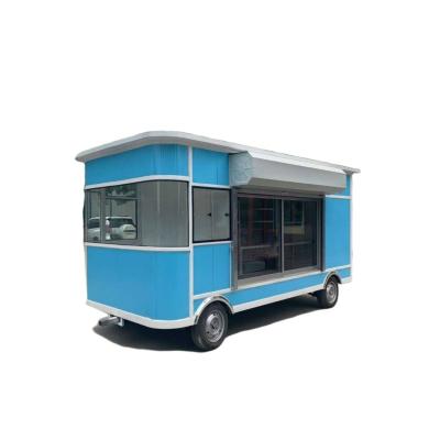 China Food Shop Customizable Merchant Direct Food Trailer with Full Kitchen Equipments for sale