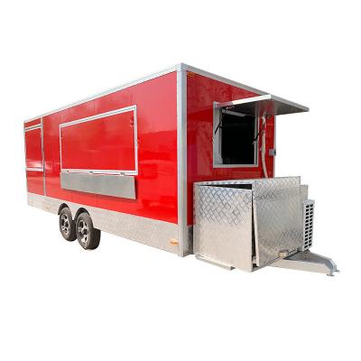 China Fast Food Carts and Mobile Restaurants Vending Food Truck for Customised Coffee Carts for sale