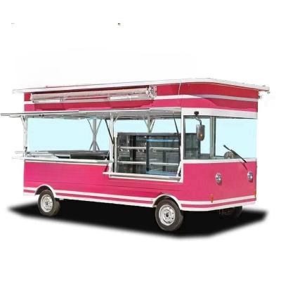 China Electric Chinese Food Truck with Multi-Function and Stainless Steel Construction for sale