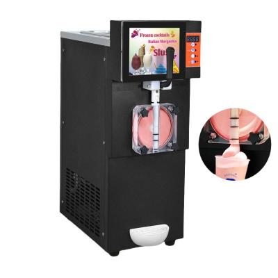 China 10L *2 Hopper Volume Desktop Slush Machine Cold Drink Machine Retail Beverage Machine for sale