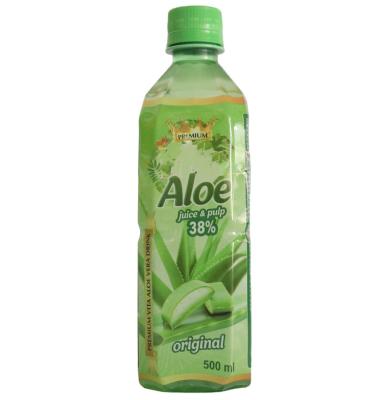 China Natural Fresh Natural Aloe Vera Drink 330ml Original Flavor With Juice And Sugar From China Factory for sale