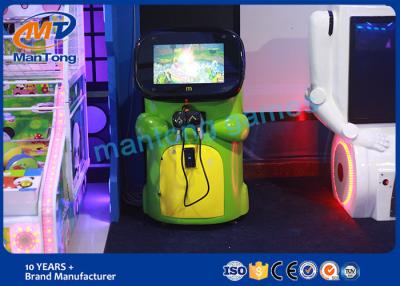 Chine Machine électrique de jeu de pièce de monnaie de Vr d'enfants d'équipement vert de réalité virtuelle à vendre