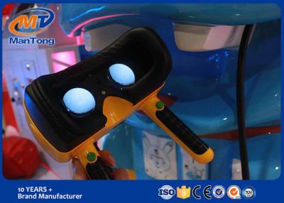 China Yellow Single Player Virtual Reality Simulator Coin Operated For Children for sale