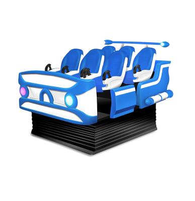 China 6 Seats Virtual Reality Cinema For Amusement Park Special Effects 1100W for sale