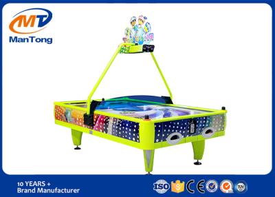 China Jugadores interiores del cuadro 4 del hockey del aire de la arcada del amarillo del patio para Game Center en venta