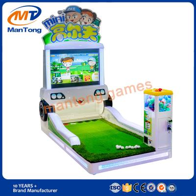 China 2017 Kids New Product Mini Golf Game Machine , Arcade Game Machines Coin Operated for sale