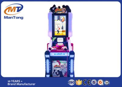 China Coin Pusher Arcade Game Machines , Strong Fighters Arcade Training Boxing Punch Game Machine for sale