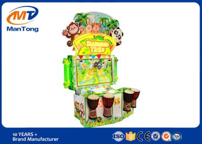 China Funny Tambour Tribe Redemption / Lottery Tickets Game Arcade Coin Operated Ticket for sale