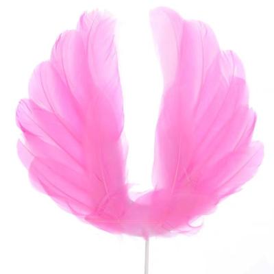 China Modern new product recommendation: beautiful DIY birthday cake decoration soft wire feather insert for sale