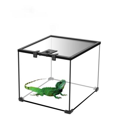 China Breathable Hot Selling Vigorous Unbreakable Multifunctional Mini Greenhouse Lizard Snake Reptile for sale