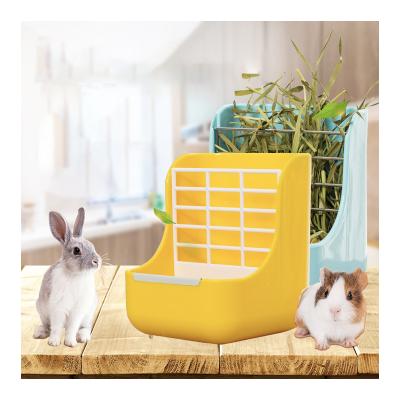 China Viable Wholesale Cute Eco-friendly High Quality 2 in 1 Universal Hamster Chinchilla Rabbit Feeder for sale