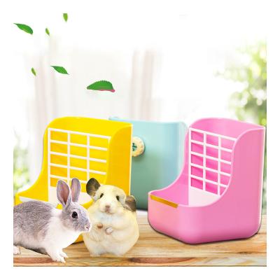 China Viable Latest Wholesale Multifunctional Hamster Chinchilla Guinea Pig Rabbit Feeding Box for sale