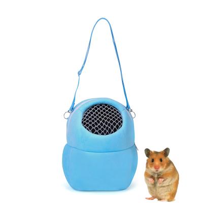 China Cute exteriors stocked easy-to-carry warm and breathable hamster cage for sale