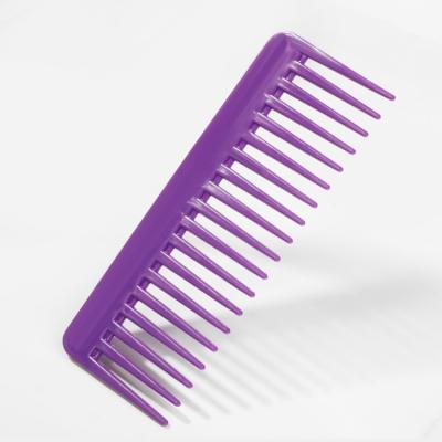 China Salon New Style Wide Tooth Comb Anti-Crossing and Knotting Hairdressing Comb Large Teeth Hair Comb for sale