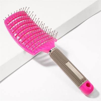 China Salon Shampoo Brush Hair Comb Comfortable Brushes and Professional Large Curved Comb for sale