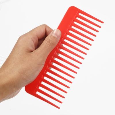 China Professional Custom Salon Logo Beauty Hair Pick In Comb Grooming Hairdressing Tools Fork Comb With Handle for sale