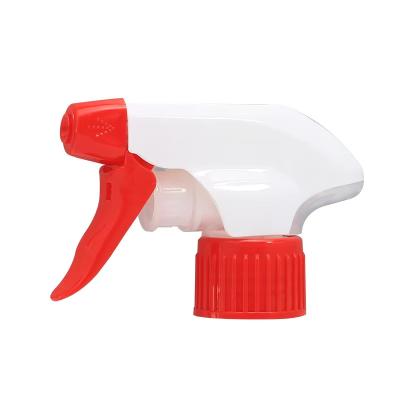 China Customized Color 28/400 28/410 28/415 Trigger Sprayer Used In Chemical Bottle For Cleaning Washing for sale