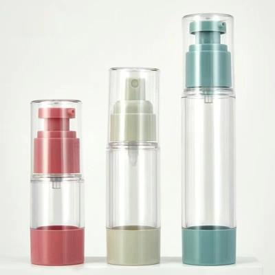 China Universal Style 50ml Airless Bottle With Various Pumps For Skincare for sale