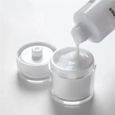 China Top Selling 50ml Plastic Airless Cream Jar Used For Personal Care for sale