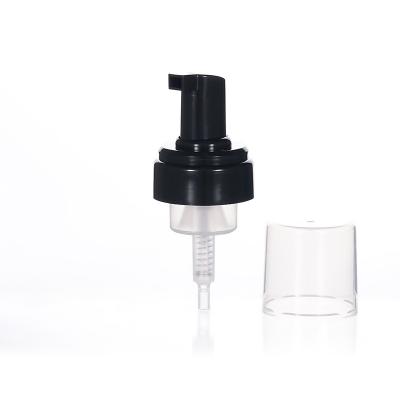 China PP Customized Color Foam Pump Dispenser With Cap for 42/43mm Neck Size for sale