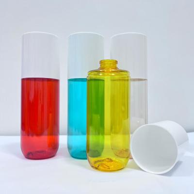 China 150ml PET 15mm Plastic Perfume Bayonet Bottle Full Lid Perfume Spray Bottle for sale