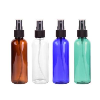 China PERFUME 100ml Spray Bottle for Cleaning Washing Skincare in Multiple Colors PET Plastic for sale