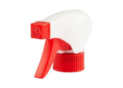 China Plastic Red White  Trigger Pump Sprayer 28 400 For Household Cleaning for sale