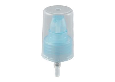 China Ribbed Closure Hand Lotion Pump Dispenser Plastic Pp Material With Transparent Full Cap for sale