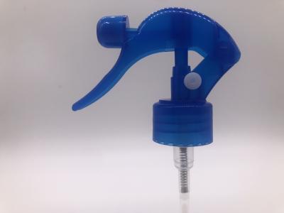 China Blue Color Plastic Pump Sprayer Customized Tube Length 28 / 410 For Gardening for sale