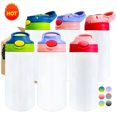 China Warehouse 12oz Kid Viable USA Sublimation Mug Bottle Empty Tumbler Keeps Drinks Hot And Cold For Heat Press Printing for sale