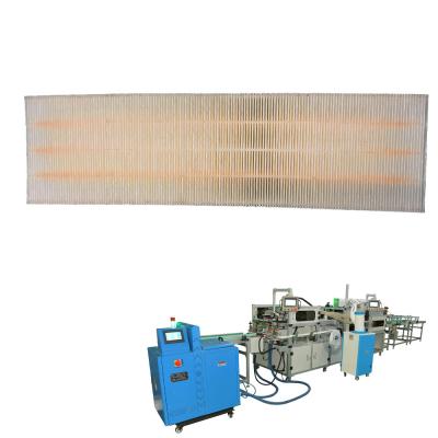 China Short Side Car Filter Making Machine 0.6Mpa Automotive Filter Rod Making Machine for sale