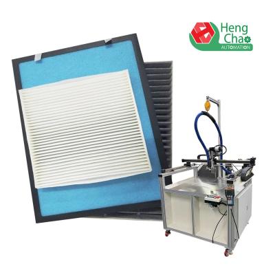 China 6KW HEPA Filter Making Machine Single Phase 220V Rocker Arm Gluing for sale