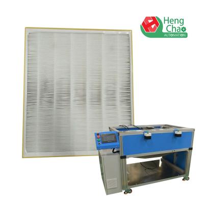 China Auto Trimmer 1.5KW Filter Assembly Machine Shear Products for sale