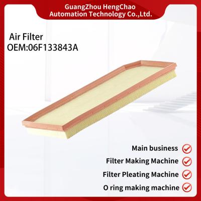 China Elemento de ensamblaje del filtro de aire para automóviles Máquina de ensamblaje del filtro de aire OEM 06f133843a en venta