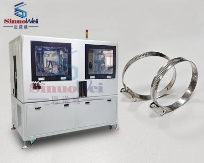 China Deutscher Typ Schlauchklemmmontage Hydraulische Rohrklemmmaschine Wurmgetriebe 1000 Stück/Stunde zu verkaufen