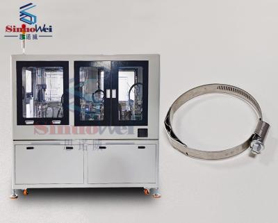 China 1000 stuks/uur Slangklemmachine voor de vervaardiging van Duitse type Slangklemmachine OEM Te koop