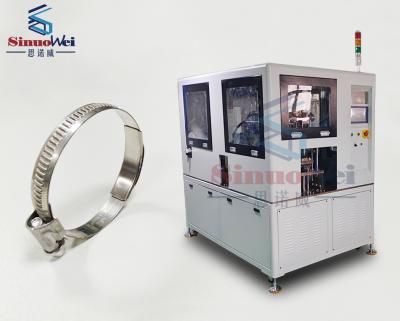 China Wurmgerät Deutscher Schlauchklemmmaschine Hydraulischer Rohrklemm mit Federblatt zu verkaufen