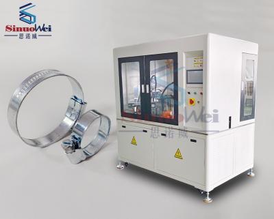 China OEM British Style Hose Banding Machine Automatic Hose Clamp Manufacturing Machine for sale