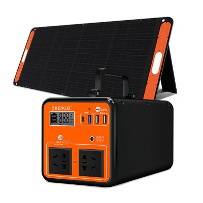 China Quick Charge Support 220V Outdoor Portable Mobile Power Banks & Power Station Emergency Energy Storage battery 500W 1000w 568wh 2000w Solar Generator for sale