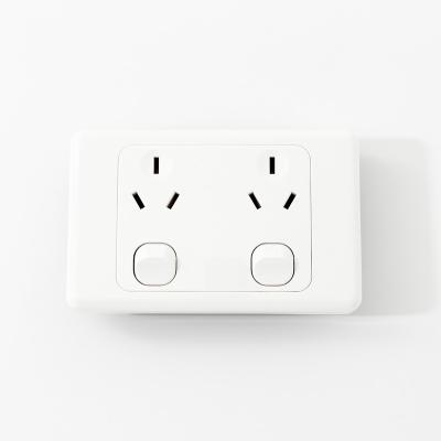 China Wholesale Cost Effective Living Room Wall Switch Socket Wall Outlet Electrical AU for sale