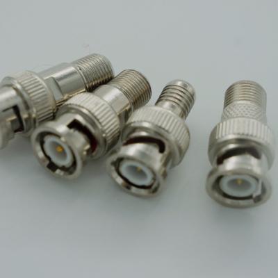 China audio & Video F Connector BNC Male To SAT Jack Adapter for sale